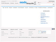 Tablet Screenshot of modushop.biz