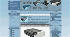 Desktop Screenshot of modushop.cz